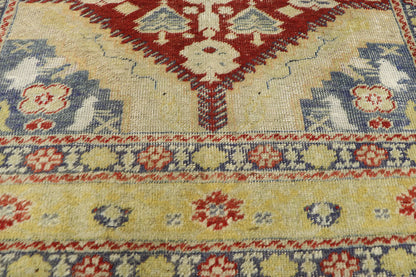 4 x 6 Vintage Turkish Oushak Rug 52778
