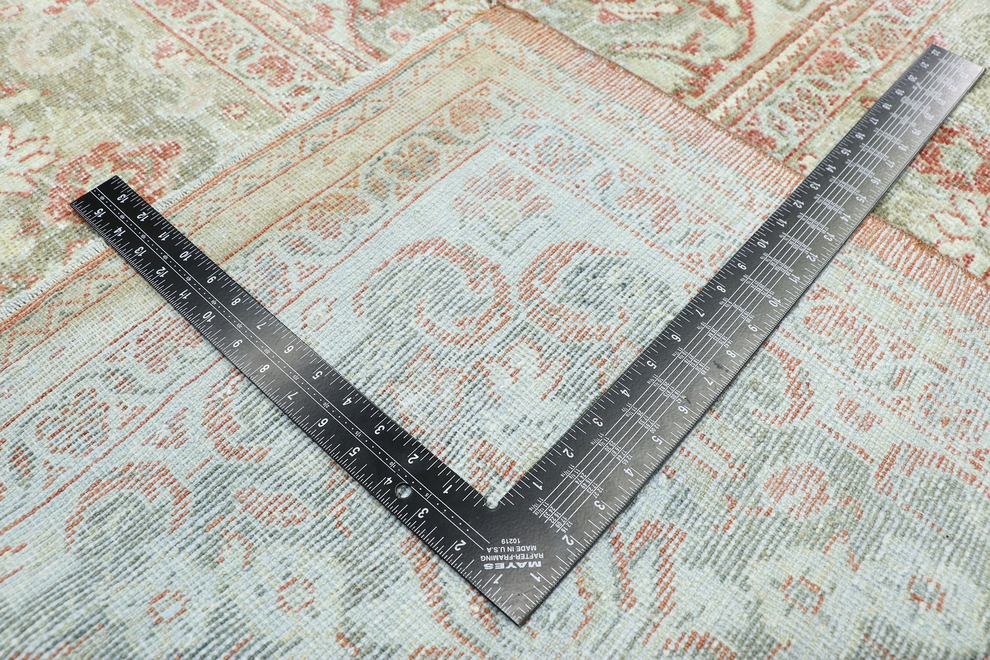 11 x 14 Vintage Oushak Rug 52782
