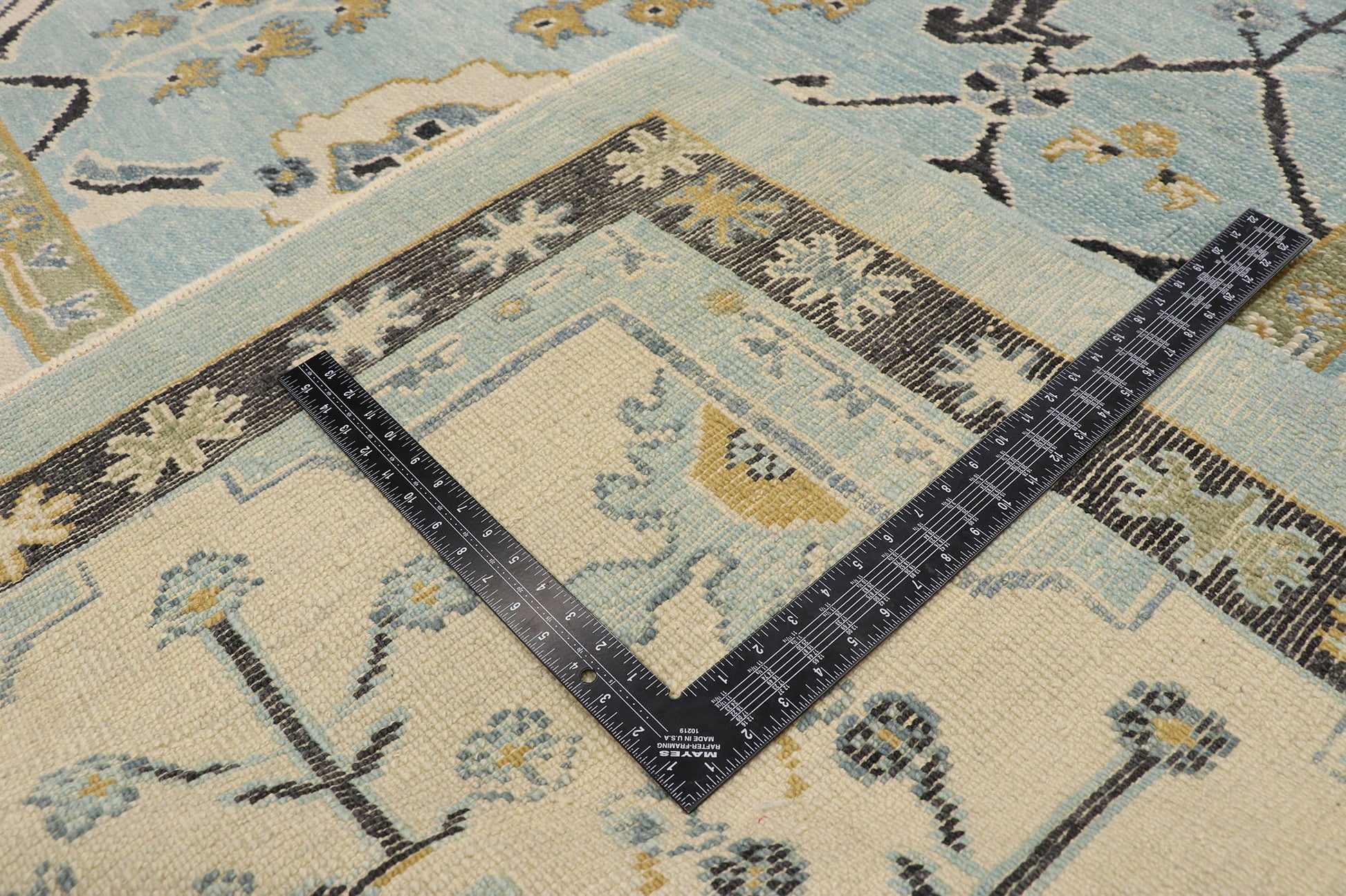 10 x 14 Contemporary Turkish Oushak Rug 52784