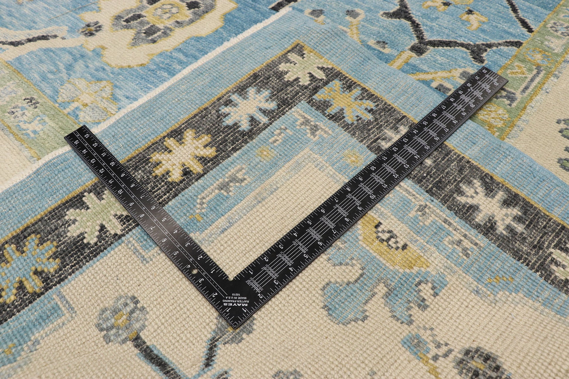 10 x 14 Colorful Turkish Oushak Rug 52785