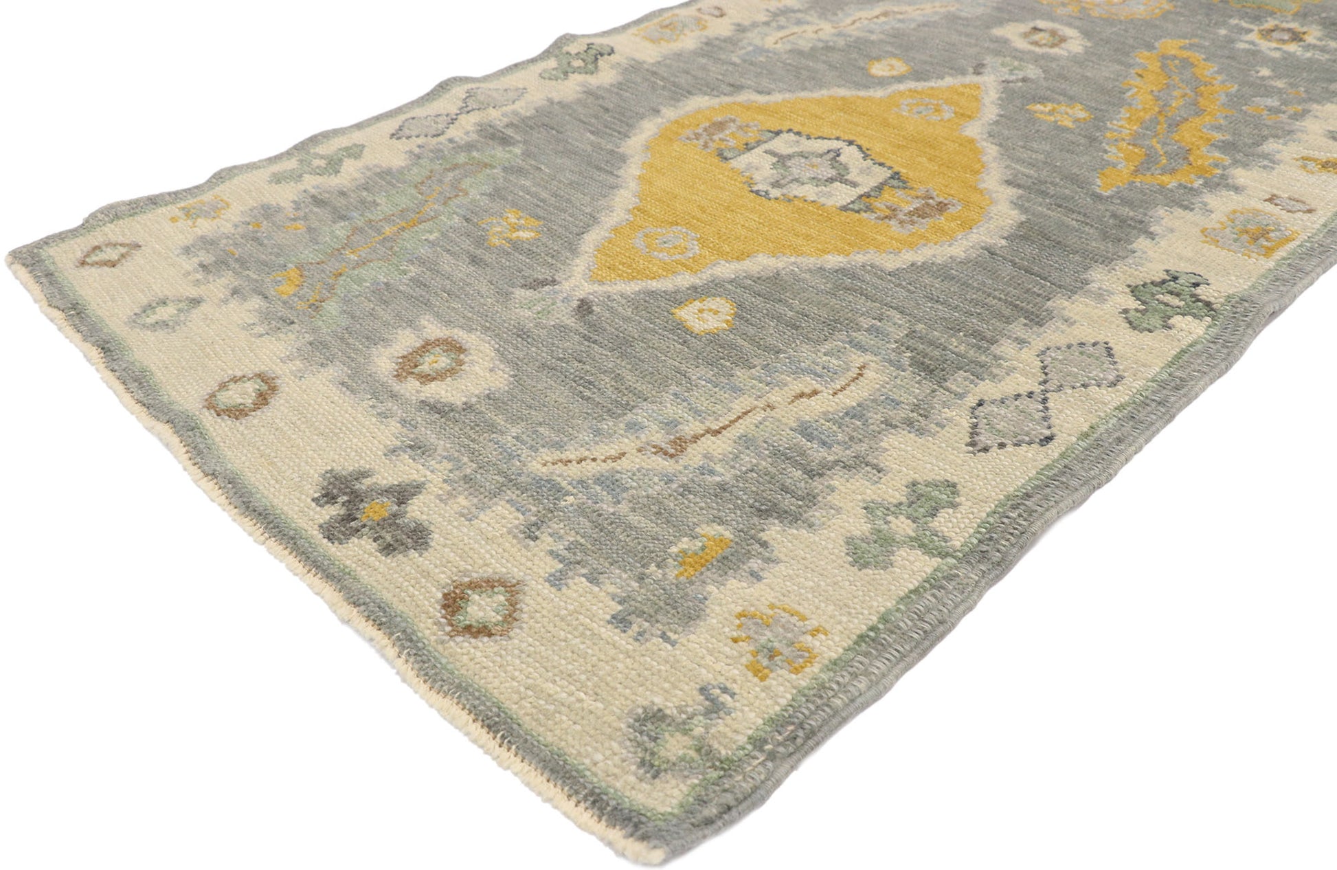 3 x 10 Contemporary Turkish Oushak Runner 52789