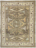10 x 13 Earth-Tone Turkish Oushak Rug 52791