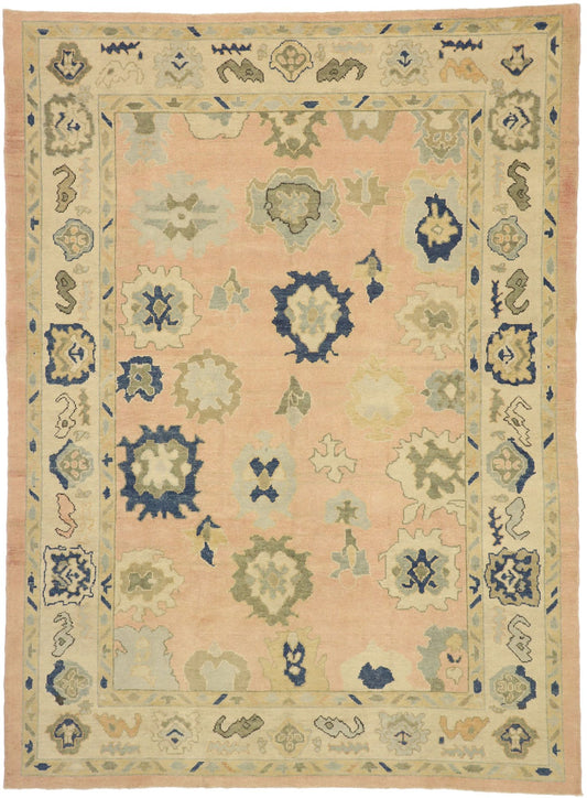 9 x 12 Contemporary Oushak Rug 52792
