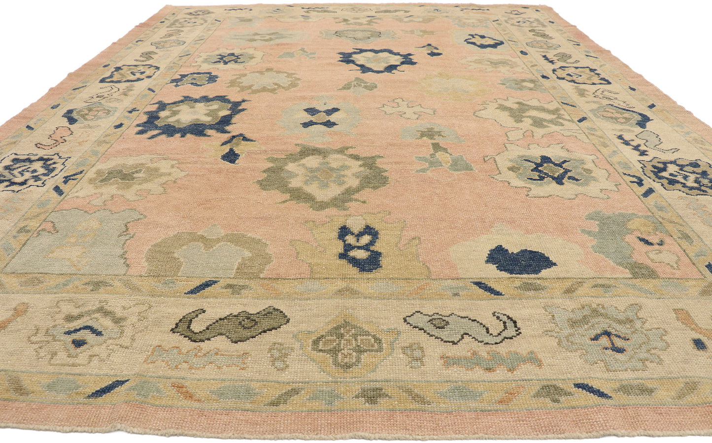 9 x 12 Contemporary Oushak Rug 52792