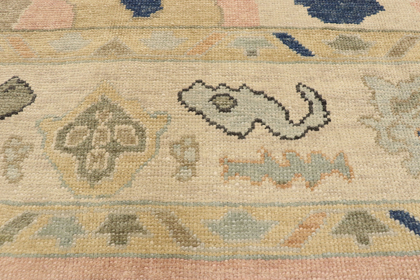 9 x 12 Contemporary Oushak Rug 52792