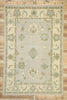 6 x 10 Modern Turkish Oushak Rug 52796