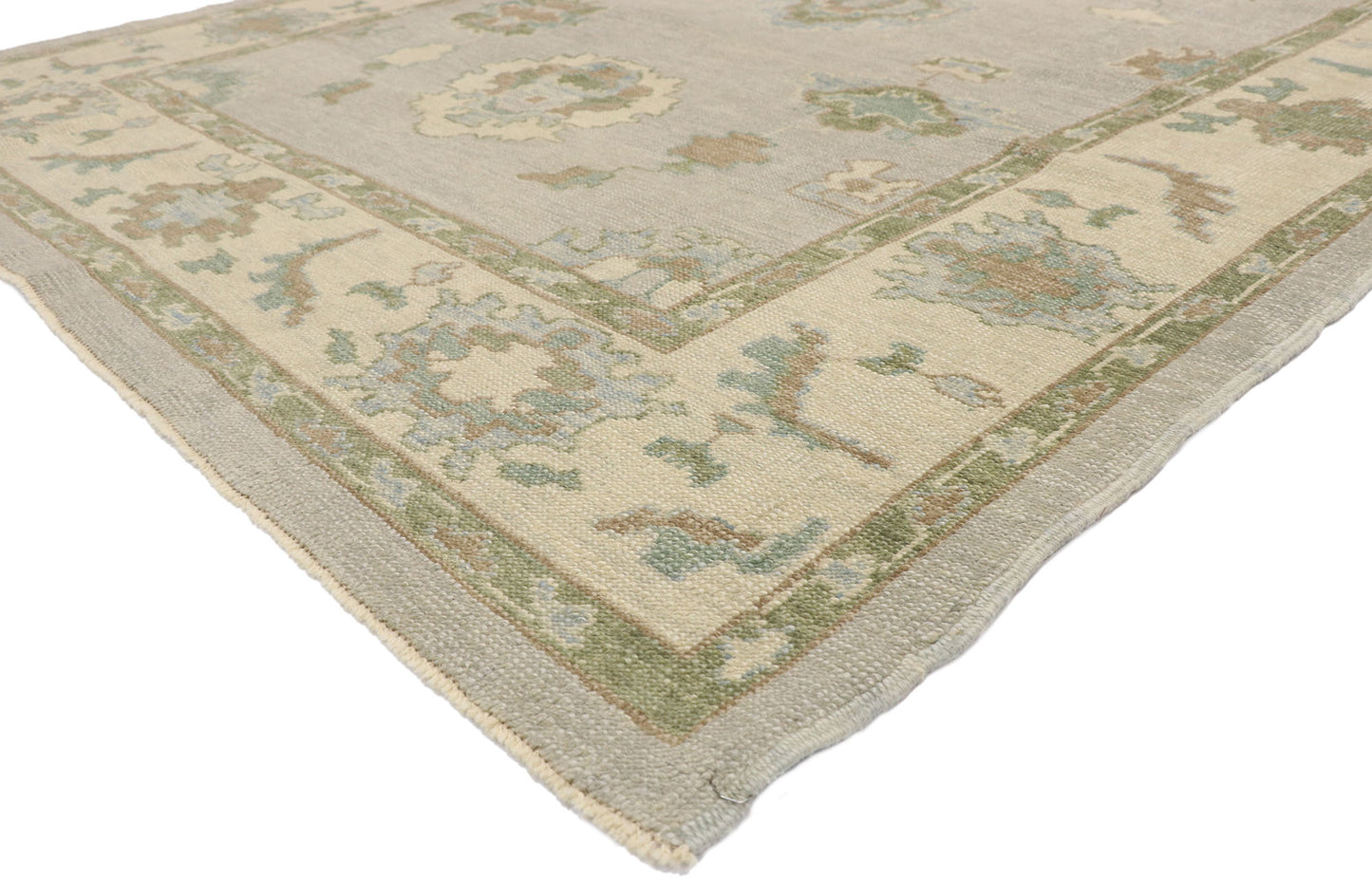 6 x 10 Modern Turkish Oushak Rug 52796