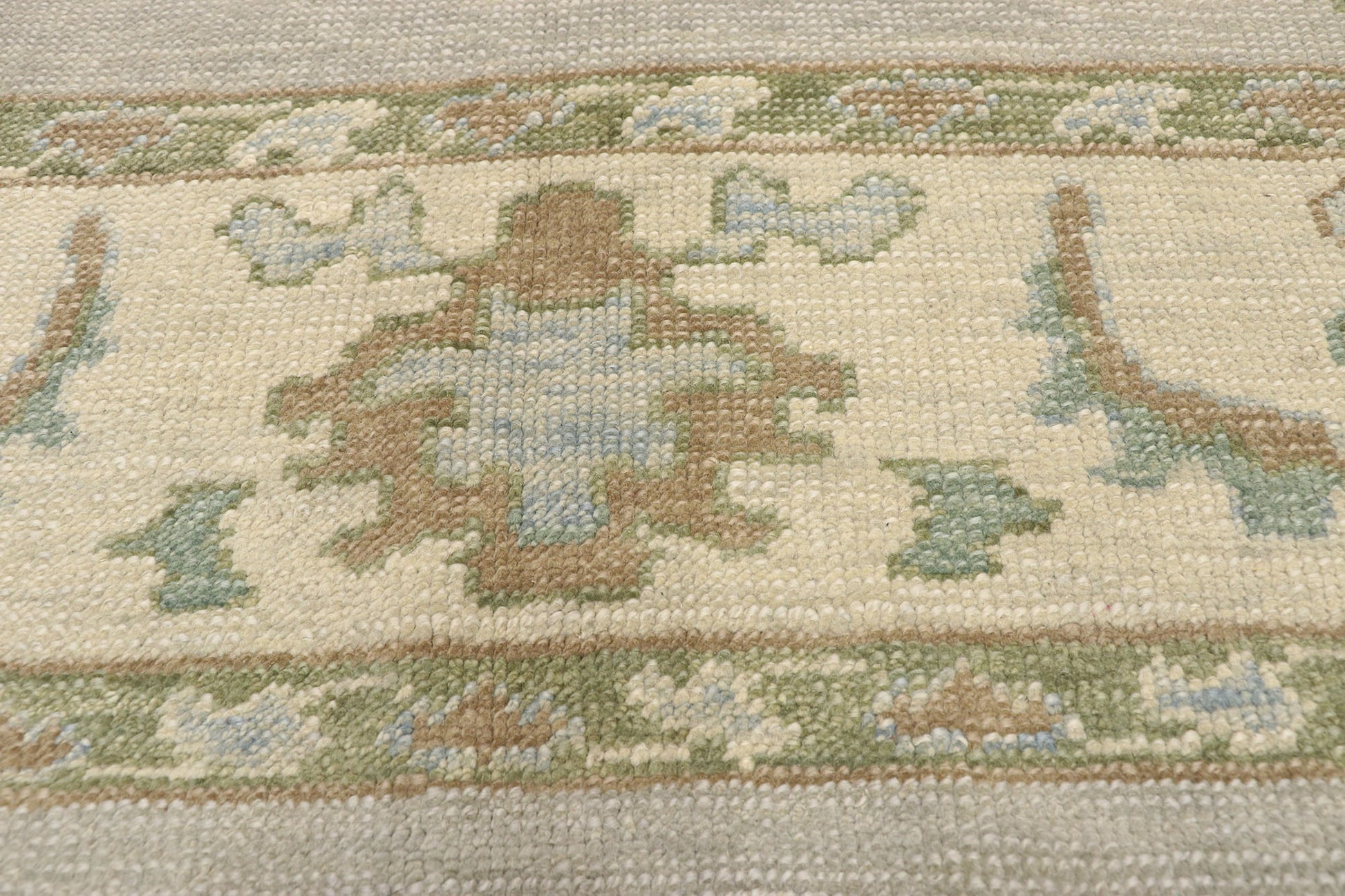 6 x 10 Modern Turkish Oushak Rug 52796
