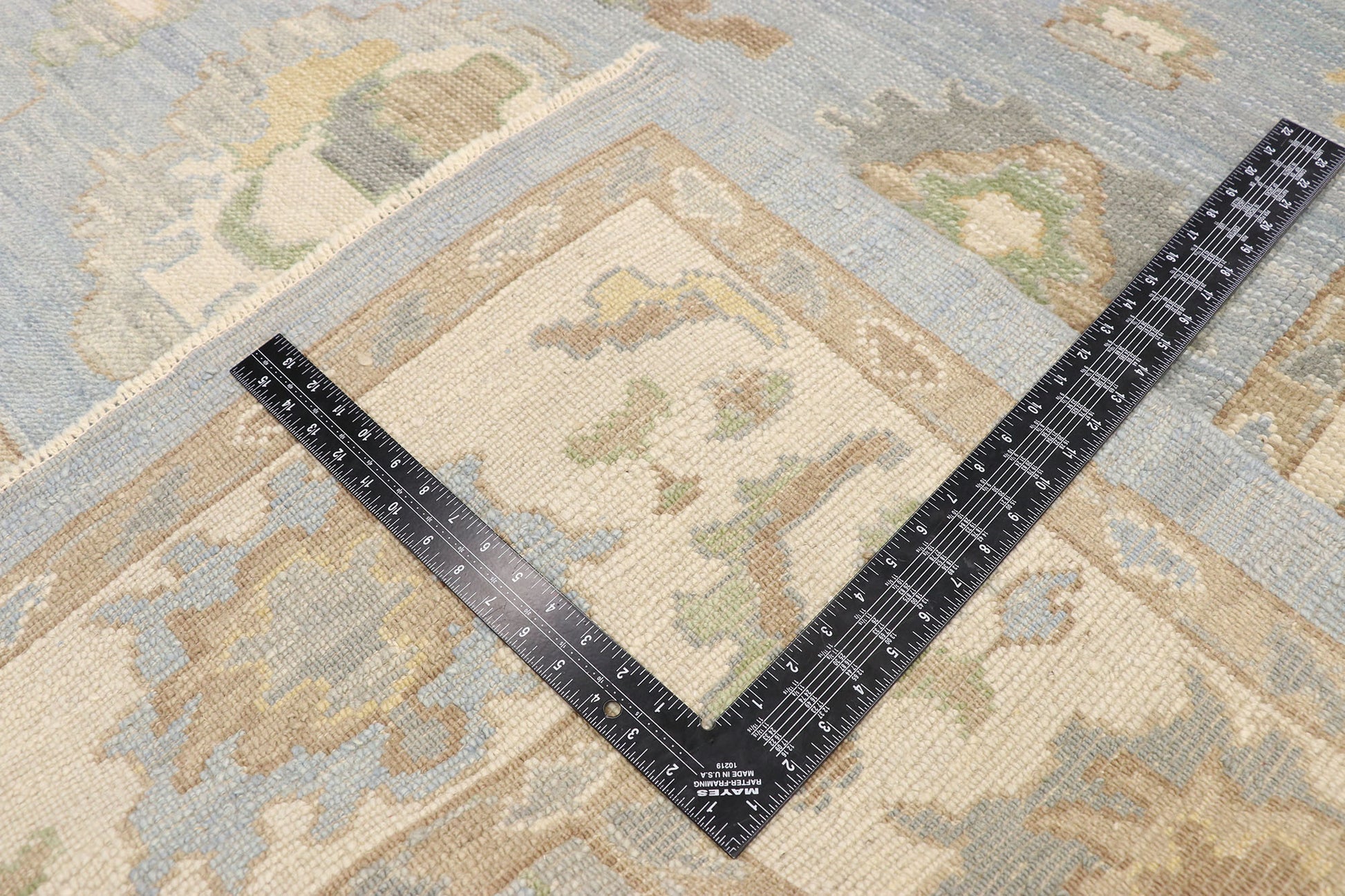 6 x 8 Transitional Turkish Oushak Rug 52797