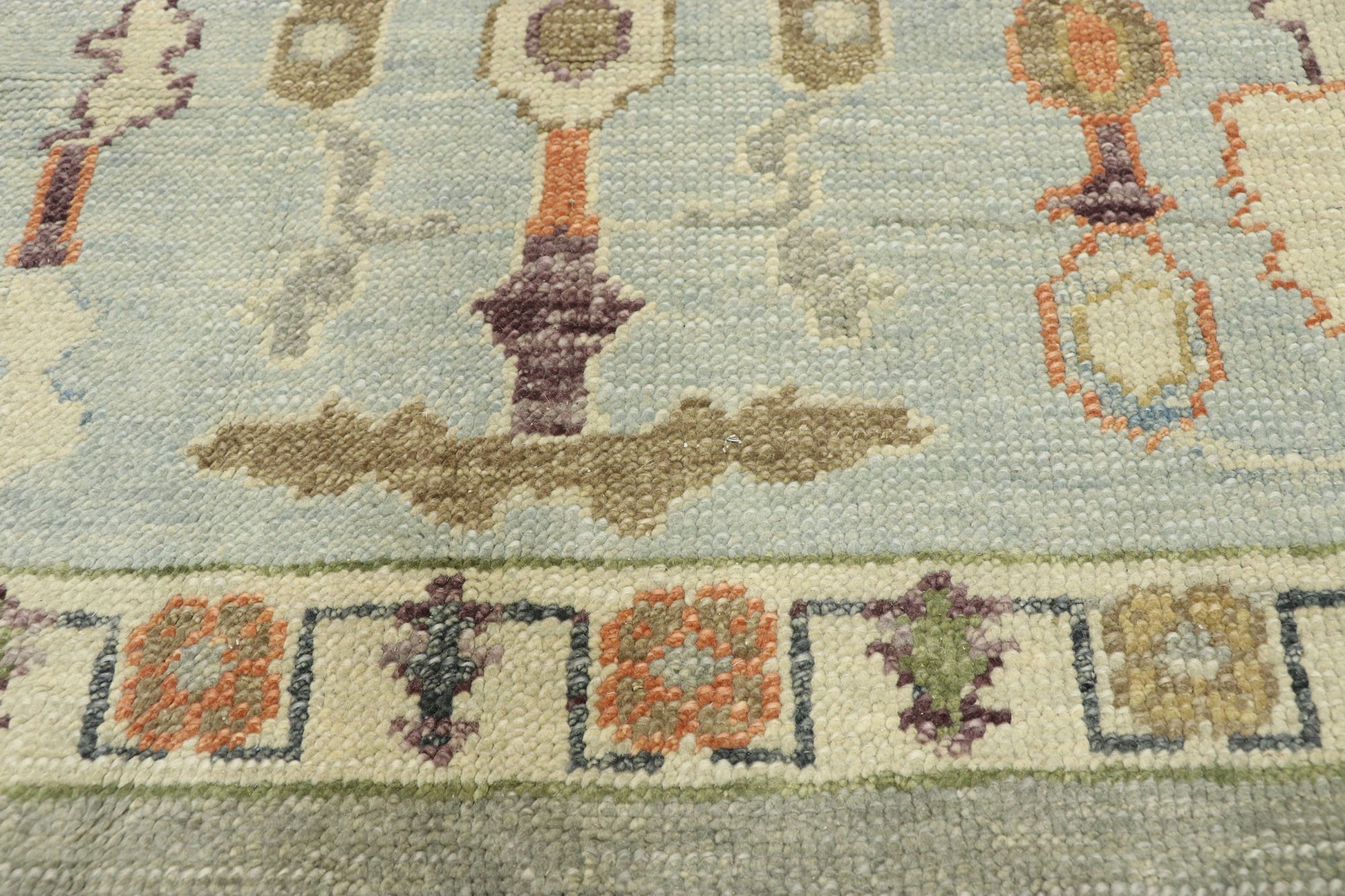 11 x 15 Contemporary Turkish Oushak Rug 52799