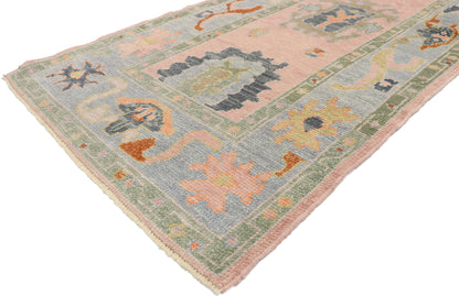 3 x 8 Contemporary Turkish Oushak Runner 52804