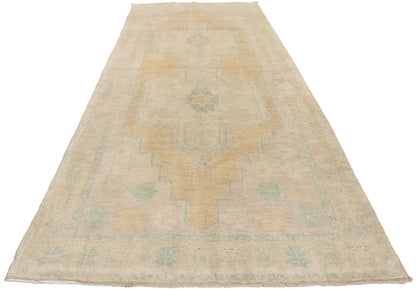 3 x 9 Vintage Turkish Oushak Runner 52807