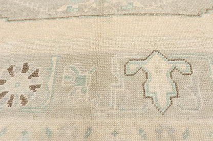 6 x 10 Vintage Turkish Oushak Rug 52808