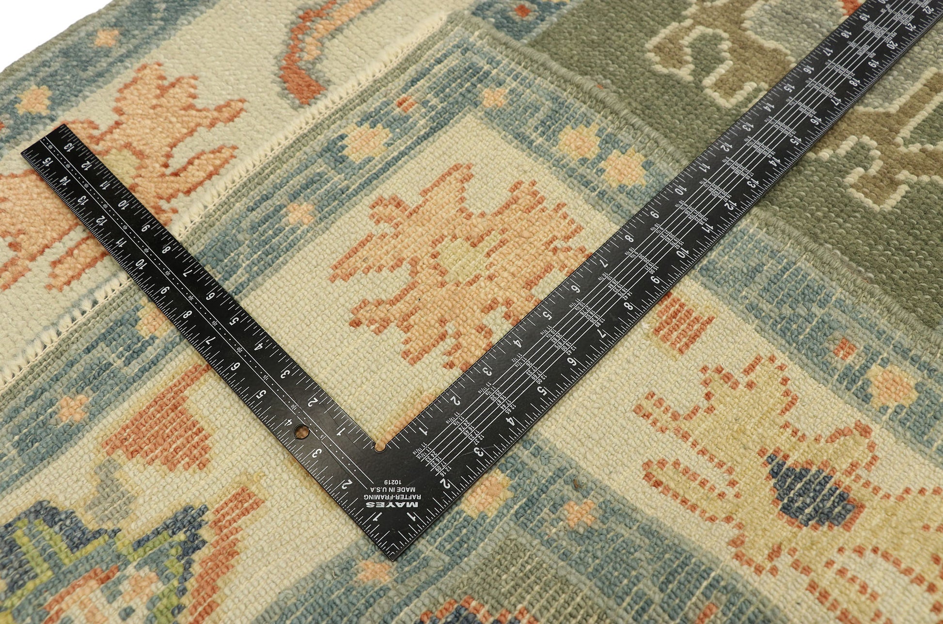3 x 8 Contemporary Turkish Oushak Runner 52813