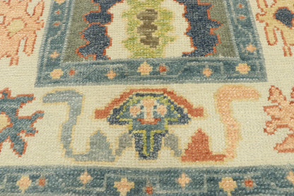 3 x 8 Contemporary Turkish Oushak Runner 52813