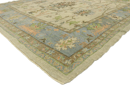 10 x 12 Contemporary Turkish Oushak Rug 52815