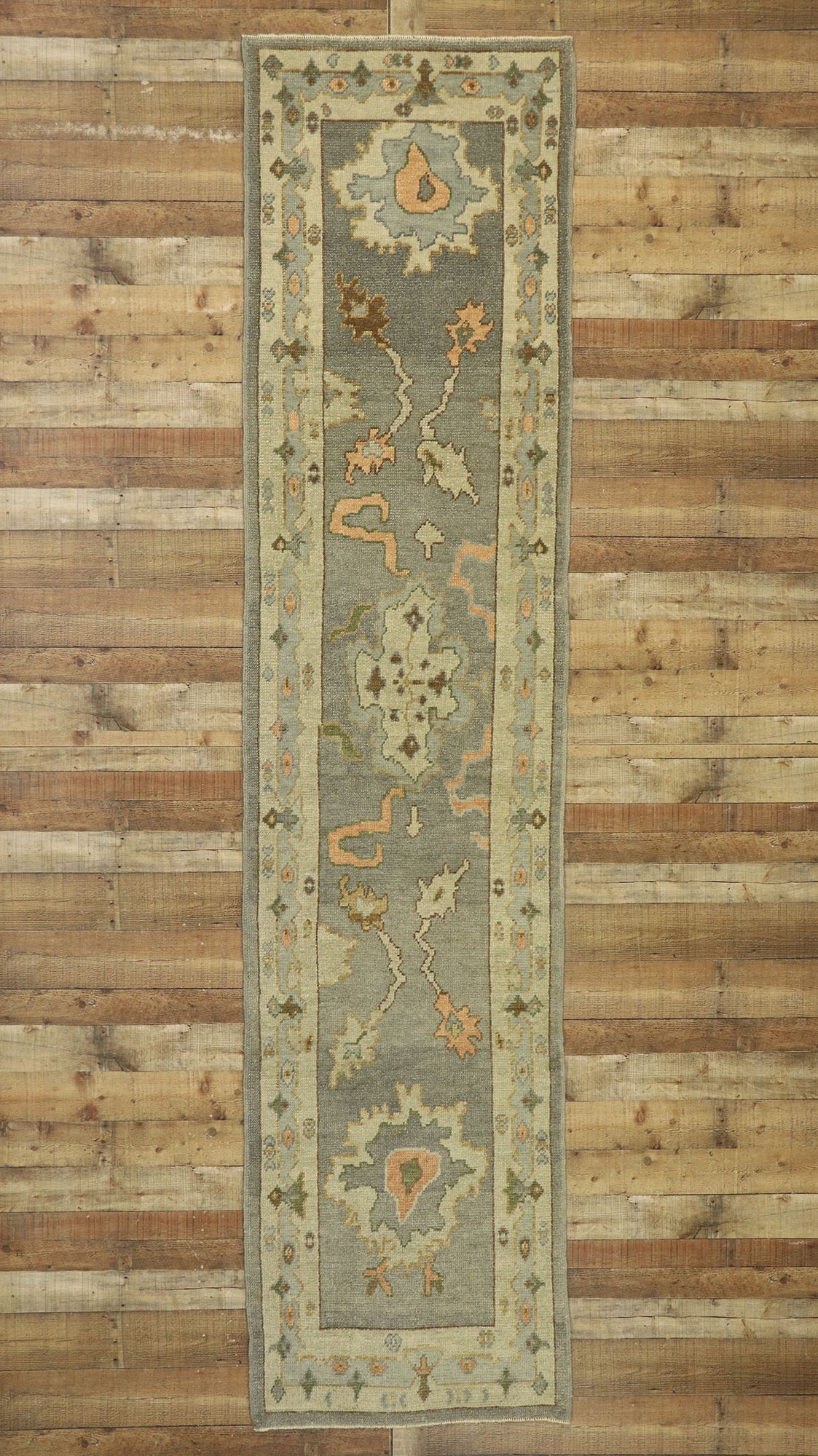 3 x 13 Contemporary Turkish Oushak Runner 52818