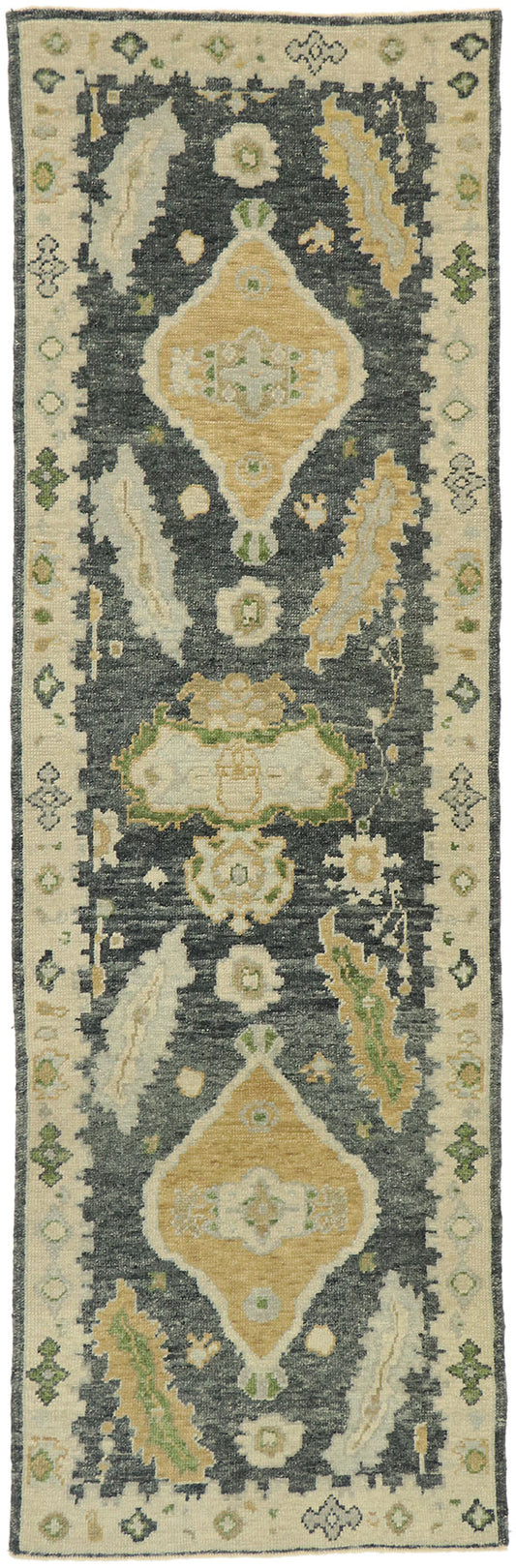 3 x 11 Contemporary Turkish Oushak Runner 52820
