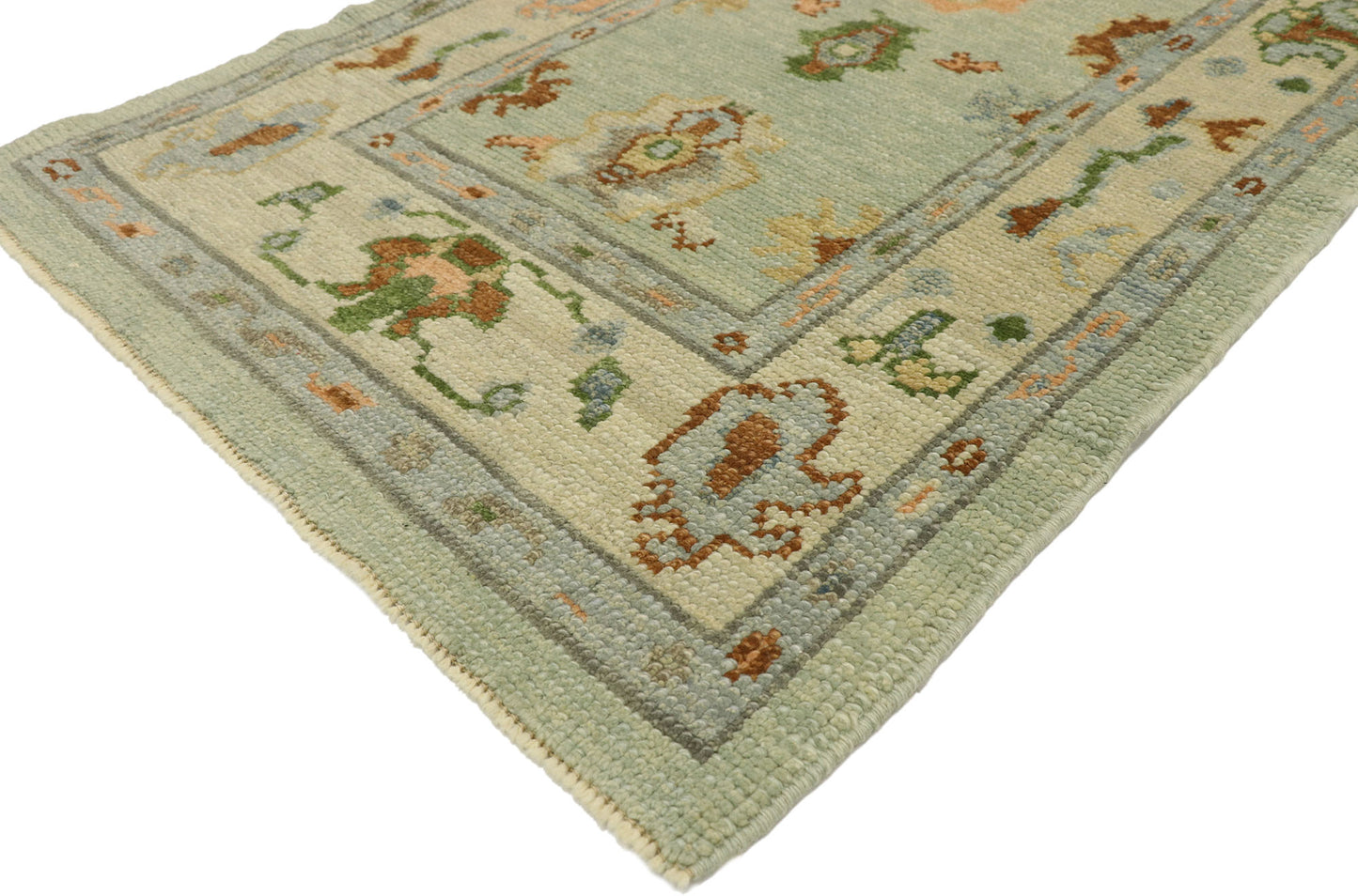 3 x 7 Contemporary Turkish Oushak Runner 52824