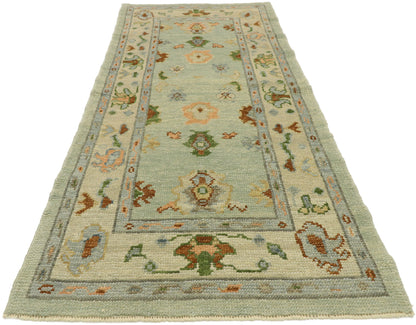 3 x 7 Contemporary Turkish Oushak Runner 52824