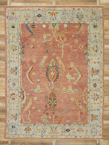 9 x 12 Contemporary Turkish Oushak 52827