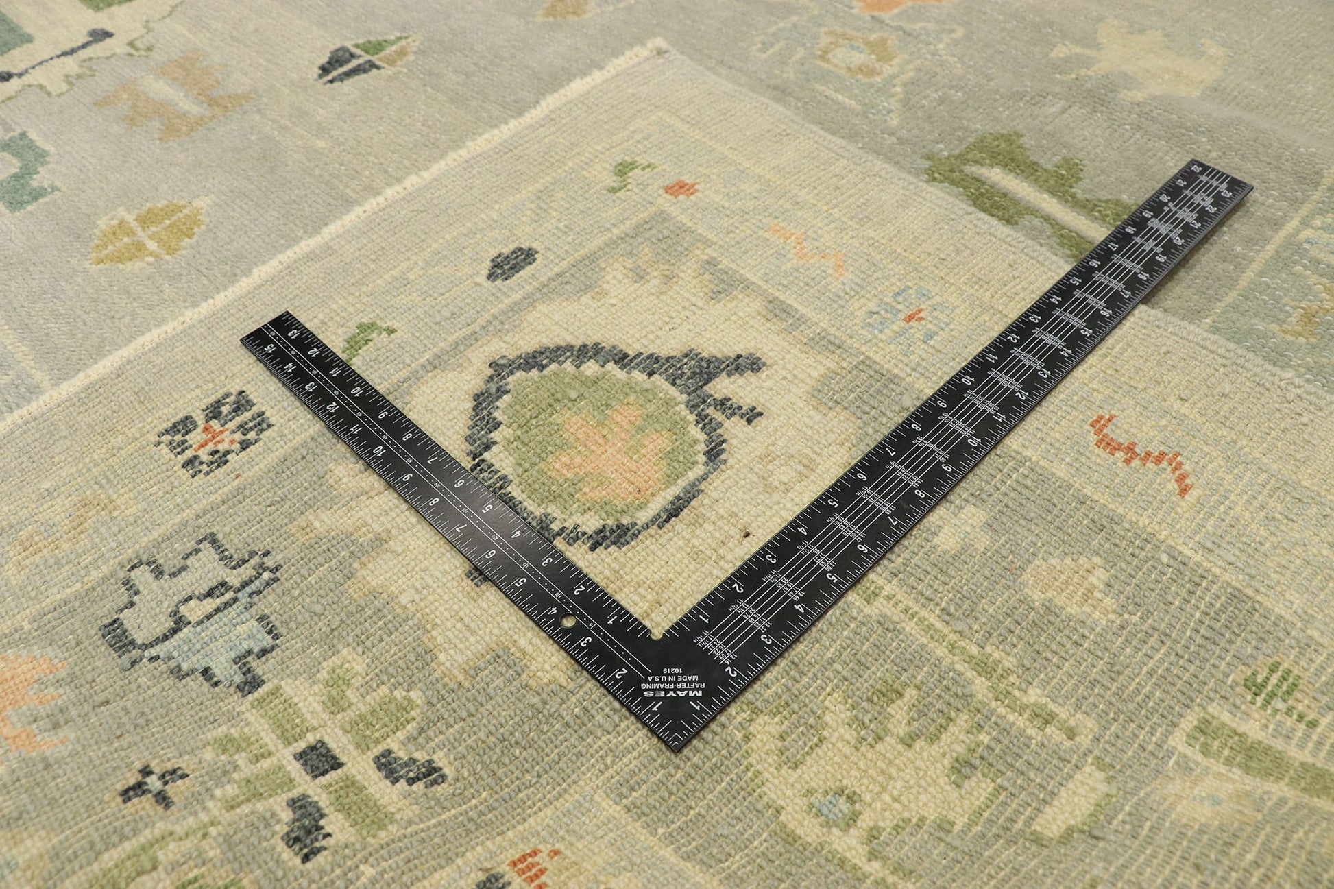 11 x 14 Contemporary Turkish Oushak Rug 52828
