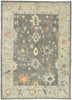 9 x 12 Earth-Tone Turkish Oushak Rug 52829