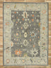 9 x 12 Earth-Tone Turkish Oushak Rug 52829