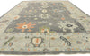 9 x 12 Earth-Tone Turkish Oushak Rug 52829