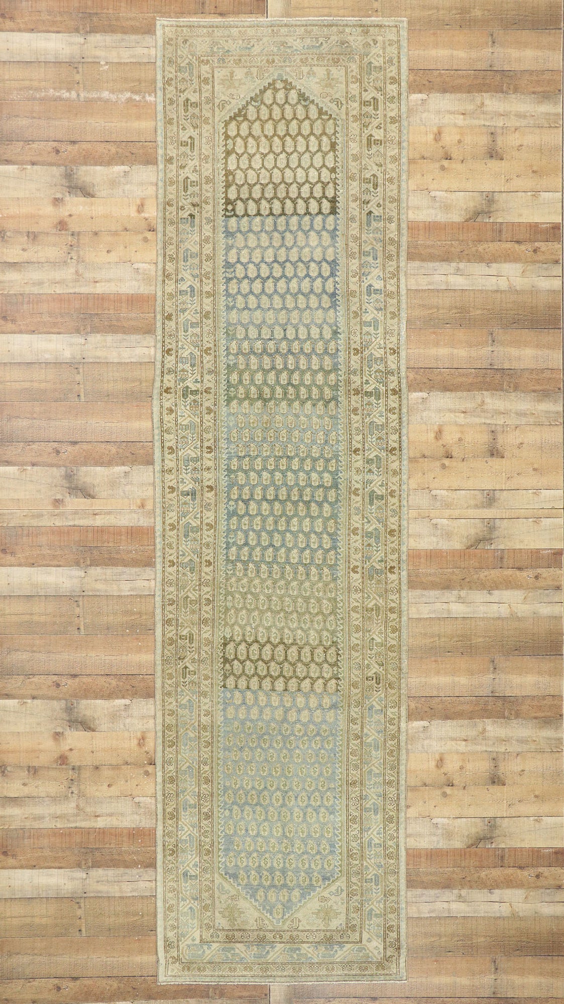 3 x 13 Antique Persian Malayer Runner 52830