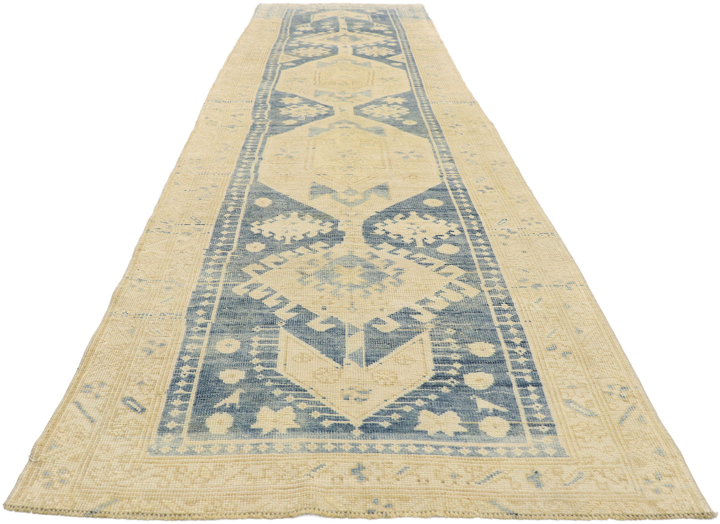 3 x 13 Antique Kazak Runner 52831