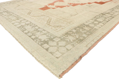 7 x 13 Vintage Turkish Oushak Rug 52832