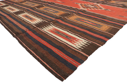 10 x 10 Vintage Turkish Kilim Rug 52836