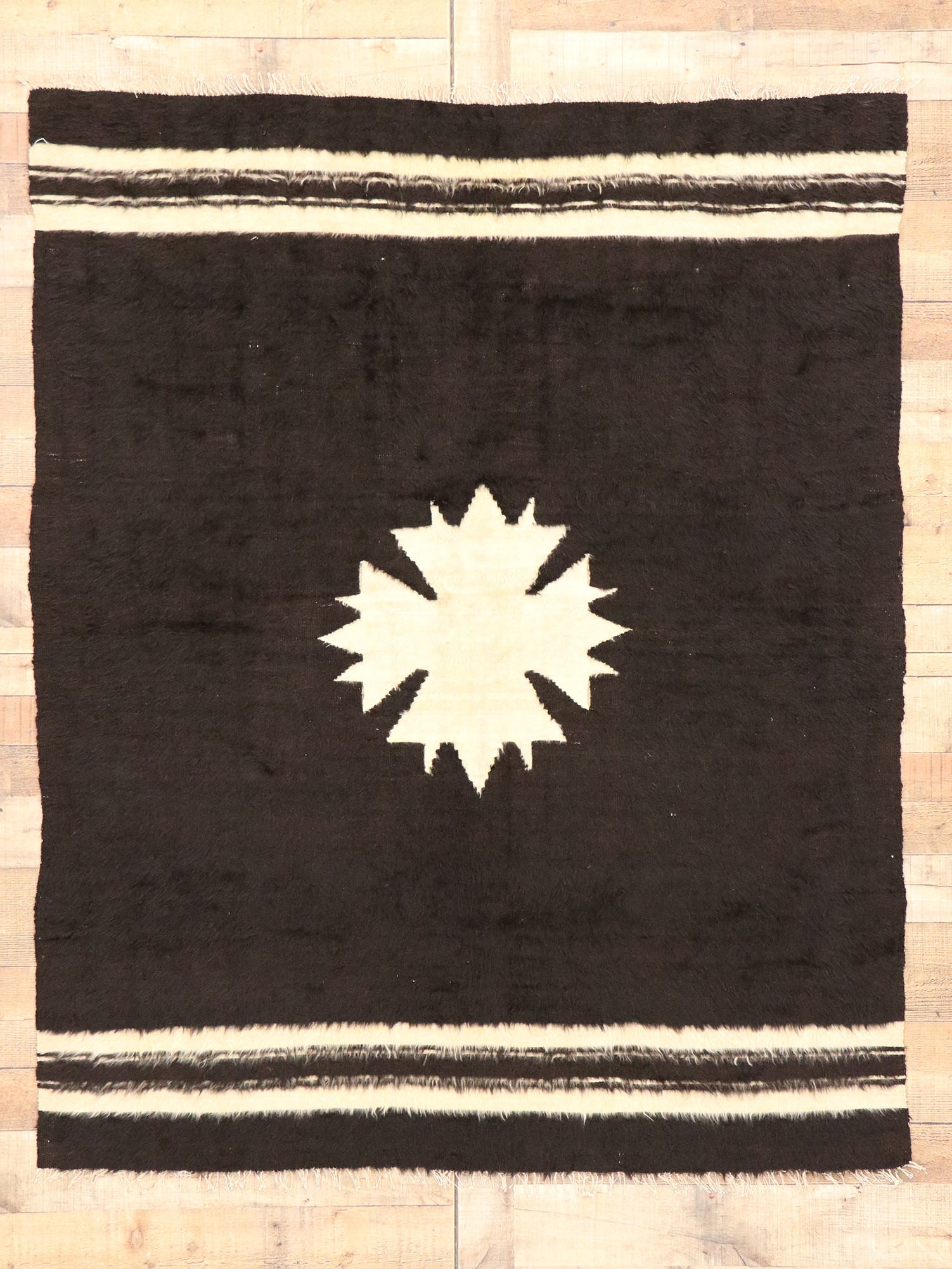 5 x 6 Turkish Angora Blanket Rug 52837