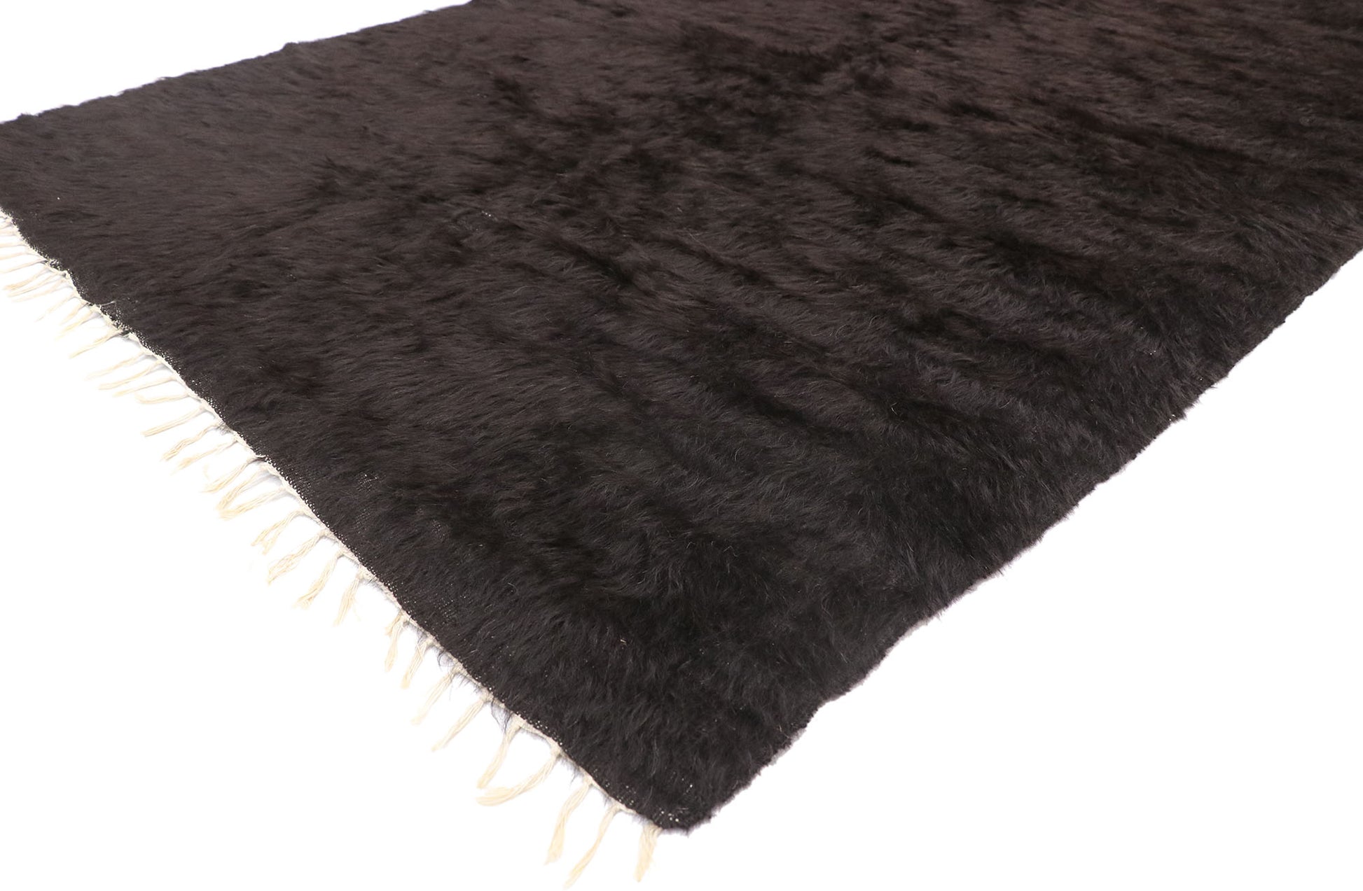 4 x 7 Turkish Angora Wool Kilim Rug 52838