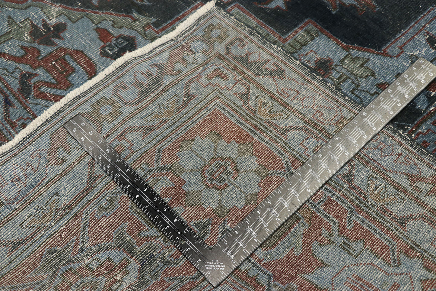10 x 13 Distressed Antique Turkish Rug 52839