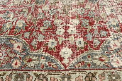 9 x 12 Antique Persian Tabriz Rug 52840