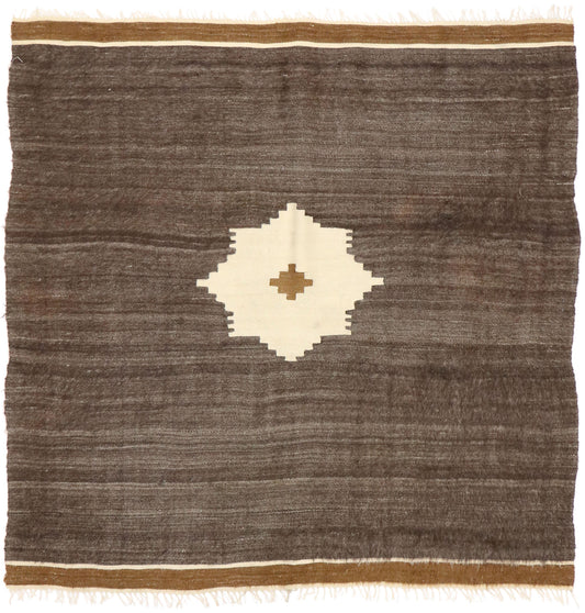 4 x 4 Vintage Turkish Kilim Rug 52844