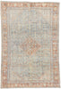 4 x 6 Antique Persian Mahal Rug 52845