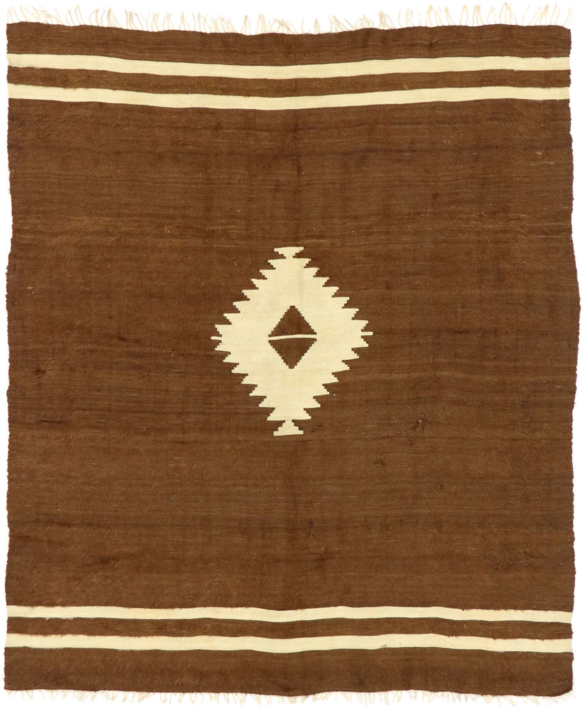 5 x 7 Vintage Turkish Kilim Rug 52846