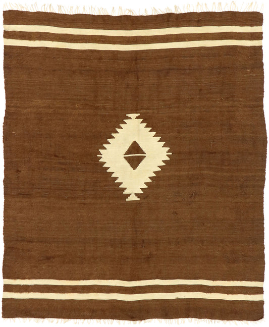 5 x 7 Vintage Turkish Kilim Rug 52846
