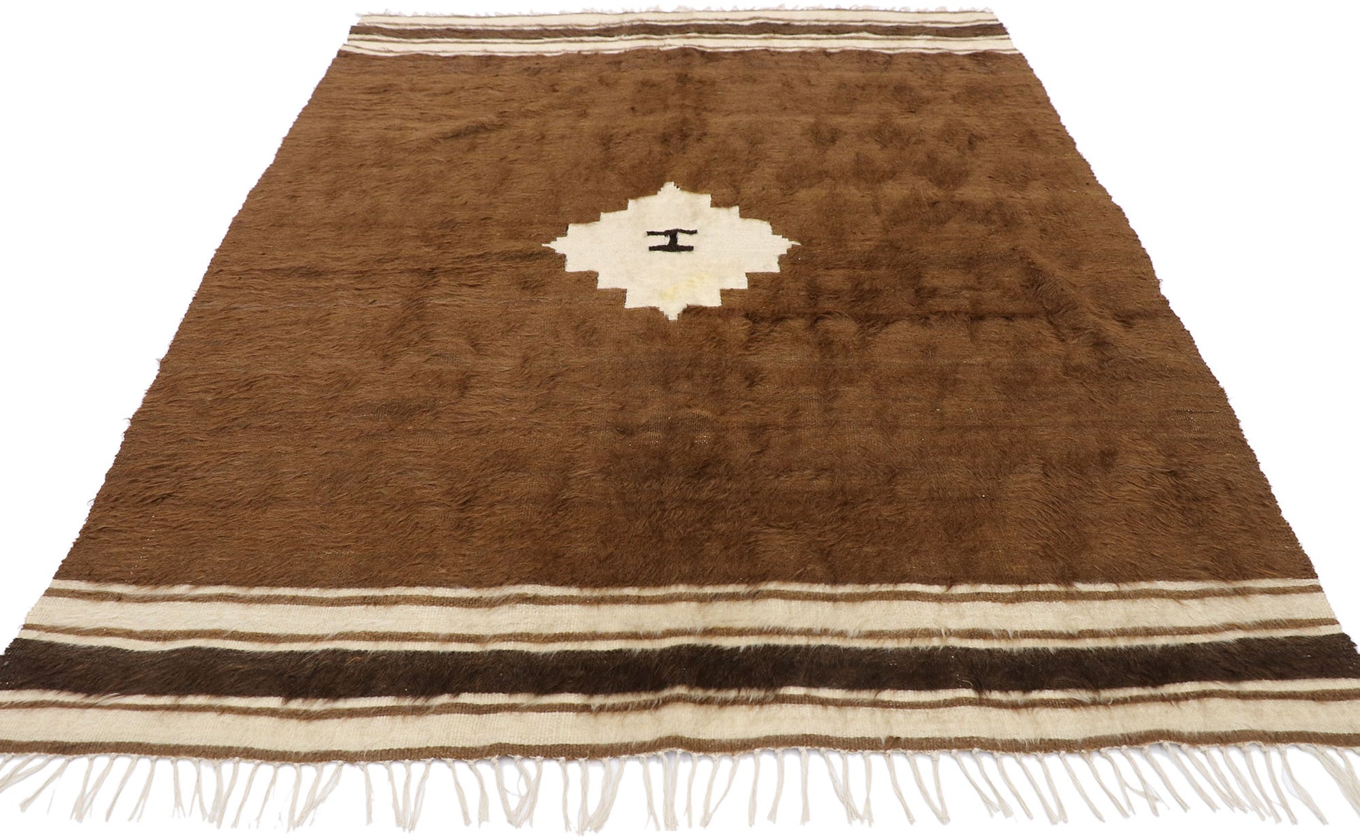 4 x 5 Vintage Turkish Kilim Rug 52847