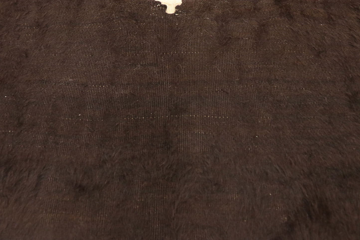 4 x 5 Vintage Turkish Angora Blanket Rug 52848