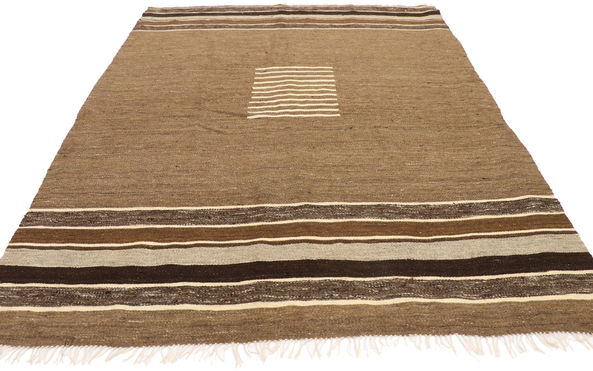 4 x 5 Vintage Turkish Kilim Rug 52850