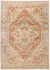 8 x 11 Antique Persian Heriz Rug 52854
