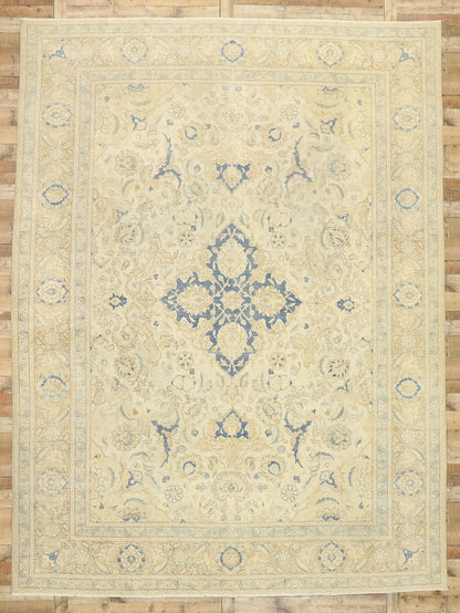 10 x 14 Antique Persian Tabriz Rug 52855