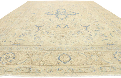 10 x 14 Antique Persian Tabriz Rug 52855