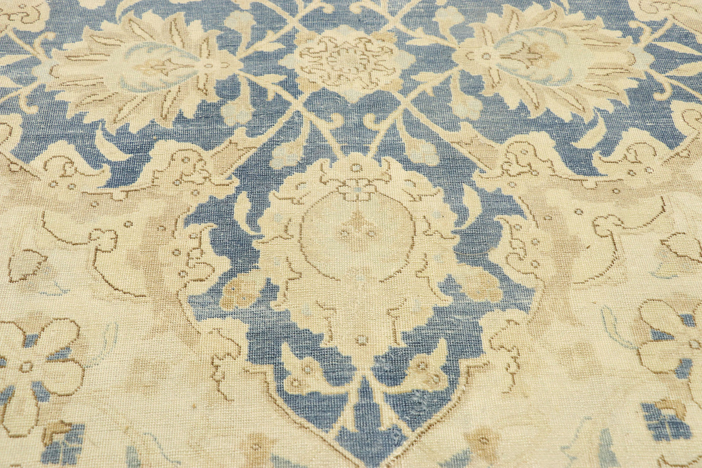 10 x 14 Antique Persian Tabriz Rug 52855