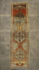 5 x 17 Antique Turkish Oushak Rug 52856