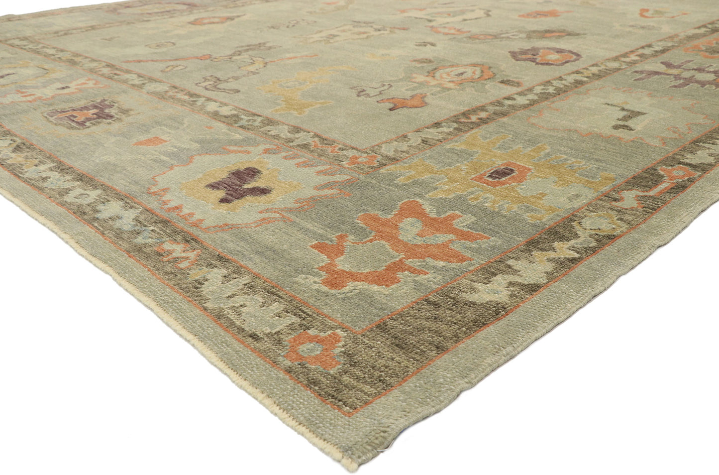 10 x 14 Turkish Oushak Rug 52858